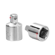 Adaptador de Catraca Universal 1/2", 1/4" e 3/8" - Chave Conversora com Extensão