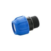 Adaptador de Compressão Macho PP 90mm x 2" - PN16 Adaptador de Compressão Macho PP 90mm x 2" - PN16