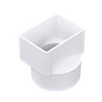Adaptador de Condutor NDS 903 HIPS 2x3 para 3 Polegadas Branco Adaptador de Condutor NDS 903 HIPS 2x3 para 3 Polegadas Branco