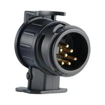 Adaptador De Conector De Reboque De 13 Para 7 Pinos, Tomada Mini Europeia Para Reboque, Chicote De Adaptador De Conector De Reboque De 13 Para 7 Pinos, Tomada Mini Europeia Para Reboque, Chicote De