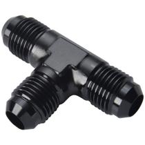 Adaptador de conexão de combustível Podavelle Tee macho 6AN em alumínio