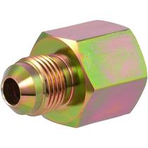 Adaptador de conexão de gás Eastman 1/2" FIP x 3/8" Flare Zinc