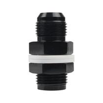 Adaptador de Conexão para Bulkhead de Célula de Combustível 10AN BDZMC em Alumínio Preto