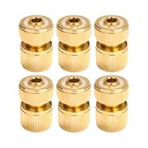 Adaptador De Conexão Rápida De 1/2 Polegada Com Revestimento De Latão Para Mangueira De Jardim Para Adaptador De Conexão Rápida De 1/2 Polegada Com Revestimento De Latão Para Mangueira De Jardim Para