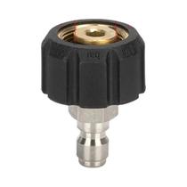 Adaptador De Conexão Rápida De Latão M22 Para 1/4 3/8 Para Pistola E Mangueira De Lavadora De
