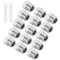 Adaptador de conexões de mangueira: redutor 1/2 macho NPT para 3/8 fêmea NPT Adaptador de conexões de mangueira: redutor 1/2 macho NPT para 3/8 fêmea NPT