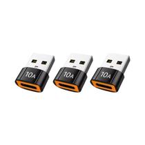 Adaptador De Dados E Carregamento Rápido Tipo C Para USB a Masculino 10A, Conversor OTG Para Laptop