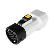 Adaptador De Descarga Tipo 2 V2L Com Tomada Israelense, Plugue De Descarga Portátil Para Carro