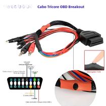Adaptador de diagnóstico OBD2 MPPS V21 OBD Breakout Tricore Cable ECU Pinout Cable 12V Switch