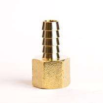 Adaptador de encaixe de tubo de mangueira HOMEPLUS+ em latão de 3/8 polegadas Adaptador de encaixe de tubo de mangueira HOMEPLUS+ em latão de 3/8 polegadas