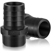 Adaptador de encaixe de tubo de PVC Conexões de mangueira farpada 1-1/2 x NPT Adaptador de encaixe de tubo de PVC Conexões de mangueira farpada 1-1/2 x NPT