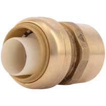 Adaptador de encanamento SharkBite FNPT de latão Push Connect de 1"