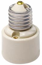 Adaptador de Enchufe Leviton 2005 660W 250V Base Mediana Blanco Adaptador de Enchufe Leviton 2005 660W 250V Base Mediana Blanco