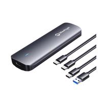 Adaptador De Enclosure Para SSD M.2 NVMe SATA De Alta Velocidade 10Gbps Leitor USB Para SSDs 2280