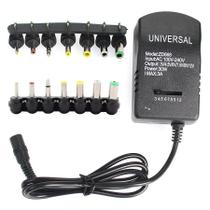 Adaptador De Energia Ajustável Multi-Voltagem Carregador 220V Para DC 3V-12V Conversor EU US 7-30W