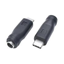 Adaptador De Energia Tipo-C Conversor USBC Para Cabo DC5.5X2.1 Adaptador De Carga USBC DC5521 Para Adaptador De Energia Tipo-C Conversor USBC Para Cabo DC5.5X2.1 Adaptador De Carga USBC DC5521 Para