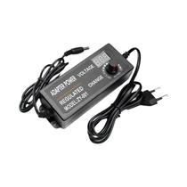Adaptador De Energia Universal Ajustável AC Para DC 3V-24V 5A 10A Com Tela De Exibição -