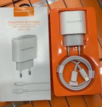 Adaptador de energia USB -C para cabo IOS 20W - Nacional Adaptador de energia USB -C para cabo IOS 20W - Nacional
