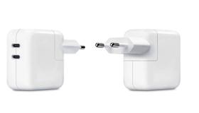 Adaptador de energia USBC de 35W com duas portas