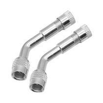 Adaptador De Extensão De Válvula De Pneu De Caminhão De Carro De Motocicleta 2pcs 45 90 135 Graus