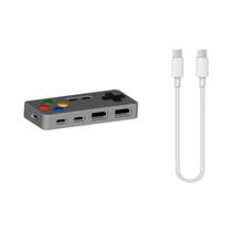 Adaptador De Extensão USB C Cartoon 2x USB 2x Tipo C Para Teclado Laptop Controle De Jogo Hub Adaptador De Extensão USB C Cartoon 2x USB 2x Tipo C Para Teclado Laptop Controle De Jogo Hub
