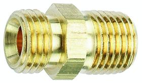 Adaptador de extremidade esférica Tru-Flate 1/4" em latão