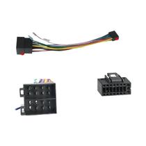 Adaptador De Fiação Para Rádio De Carro ISO De 16 Pinos, Cabo De Conversão Universal Adaptador De Fiação Para Rádio De Carro ISO De 16 Pinos, Cabo De Conversão Universal