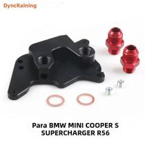 Adaptador De Filtro De Óleo De Alumínio Para BMW MINI COOPER S SUPERCHARGER R56 Com Conexões AN10