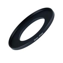 Adaptador de filtro Step Up Ring GZNLY 43 mm a 67 mm Black Metal