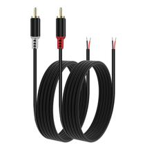 Adaptador de fio RCA para alto-falante RULGOI 16,4 pés 20AWG para amplificador