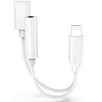 Adaptador de fone de ouvido Apple Lightning de 3,5 mm para iPhone