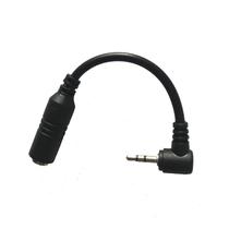 Adaptador de fone de ouvido Earsinger 2,5 mm macho para 3,5 mm fêmea