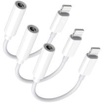 Adaptador de fone de ouvido Lightning para 3,5 mm certificado pela Apple MFi Adaptador de fone de ouvido Lightning para 3,5 mm certificado pela Apple MFi