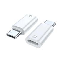 Adaptador De Fone De Ouvido Tipo C Para Lightning, Conversor USB C Masculino Para Feminino Para