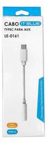 Adaptador De Fone De Ouvido Usb Tipo-C Chip Dac Cor Branco