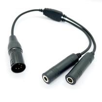 Adaptador de Fone de Ouvido WODASEN Airbus GA - Conector Twin Plug para XLR