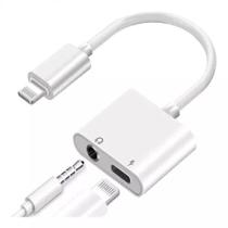 Adaptador de Fone P2 e Carregador IOS Compatível Com iPhone