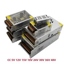 Adaptador de Fonte AC 110V/220V para DC 5V/12V/15V/24V/36V/48V - Alta Tensão para Baixa Tensão