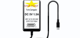 Adaptador de Fonte de Alimentação 5V 1.5A Tipo C para Carregador de Console Switch Lite Adaptador de Fonte de Alimentação 5V 1.5A Tipo C para Carregador de Console Switch Lite