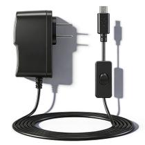 Adaptador de Fonte de Alimentação SEEHOM 5V 2,5A Micro USB com Interruptor Adaptador de Fonte de Alimentação SEEHOM 5V 2,5A Micro USB com Interruptor