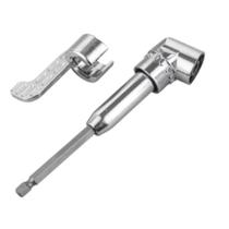 Adaptador de furadeira em ângulo reto 105 graus cabeça giratória para parafusadeira Adaptador de furadeira em ângulo reto 105 graus cabeça giratória para parafusadeira