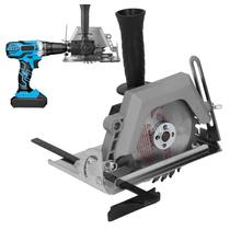 Adaptador de furadeira para serra Circular Conversor alumínio conjunto de acessórios C/SERRA Q-3072