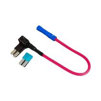 Adaptador De Fusível Micro2 Mini 12V Com TAP Para Adicionar Circuito E Fusível De Carro De Lâmina