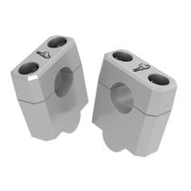 Adaptador de guidao anker 22 mm prata Adaptador de guidao anker 22 mm prata