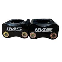 Adaptador de guidao ims usinado preto off road