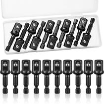 Adaptador de impacto, soquete quadrado para brocas, bits de extensão