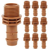 Adaptador de irrigação de PVC para gotejamento FoxRose 1/2 PVC Male x 1/2 Drip
