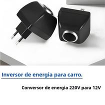 Adaptador De Isqueiro De Carro 12V Plugue EU UK Conversor De Dispositivo Eletrônico AC 220V Para DC