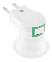 Adaptador de Lâmpada Soquete E27 Bocal Tomada Botão Liga Desliga Bivolts
