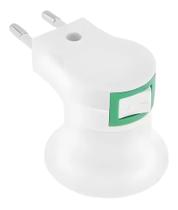 Adaptador de Lâmpada Soquete E27 Bocal Tomada Botão Liga Desliga Bivolts - QG DO PRODUTOS